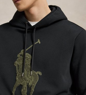 Polo Ralph Lauren Sweat à capuche big pony noir