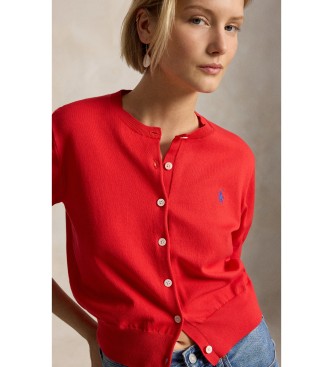Polo Ralph Lauren Casaco de malha vermelho