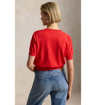 Polo Ralph Lauren Casaco de malha vermelho