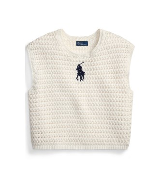 Polo Ralph Lauren Big Pony beige trui