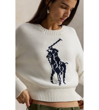Polo Ralph Lauren Cotton jumper with white Big Pony