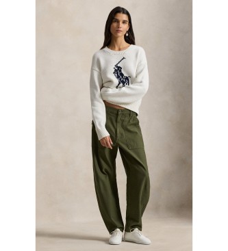 Polo Ralph Lauren Cotton jumper with white Big Pony