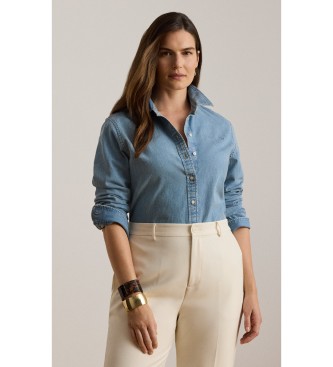 Lauren Ralph Lauren Camicia di denim Classic Fit blu
