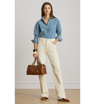 Lauren Ralph Lauren Camicia di denim Classic Fit blu