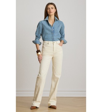 Lauren Ralph Lauren Camicia di denim Classic Fit blu