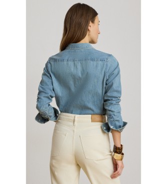 Lauren Ralph Lauren Camicia di denim Classic Fit blu