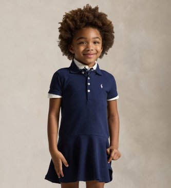 Polo Ralph Lauren Marine stretch piqué polojurk