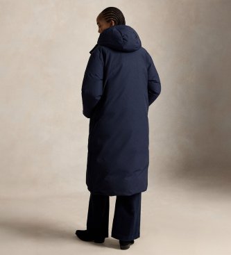 Polo Ralph Lauren Navy medium-weight down quilted coat