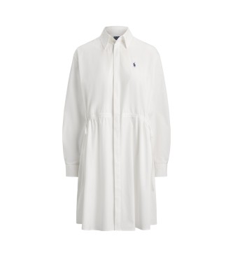 Polo Ralph Lauren Hvid skjortekjole i bomuld