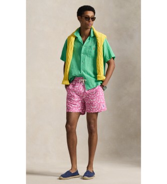 Polo Ralph Lauren Traveler Bermuda shorts swimming costume 14,5 cm pink