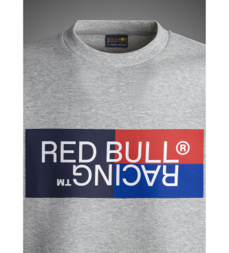 Red Bull Racing x Pepe Jeans Felpa girocollo con grafica color block grigia