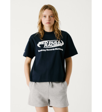 Red Bull Racing x Pepe Jeans Majica logodruck navy