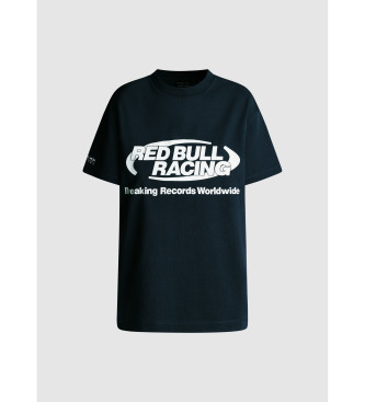 Red Bull Racing x Pepe Jeans T-shirt logodruck marinbl