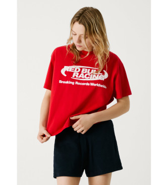 Red Bull Racing x Pepe Jeans T-shirt Logodruck rouge