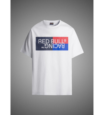 Red Bull Racing x Pepe Jeans T-shirt Rbr Colour Block Logo biały