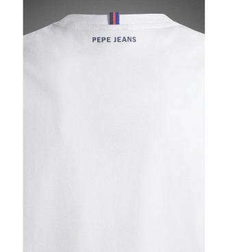 Red Bull Racing x Pepe Jeans T-shirt Rbr Colour Block Logo blanc