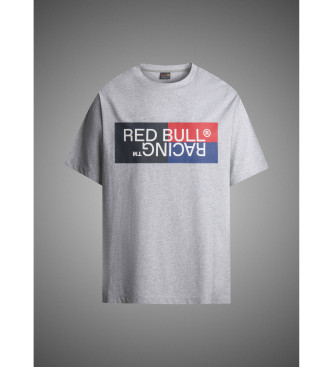 Red Bull Racing x Pepe Jeans T-shirt Rbr Colour Block Logo szary