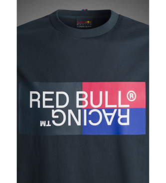 Red Bull Racing x Pepe Jeans T-shirt con logo blu scuro a blocchi di colore Rbr