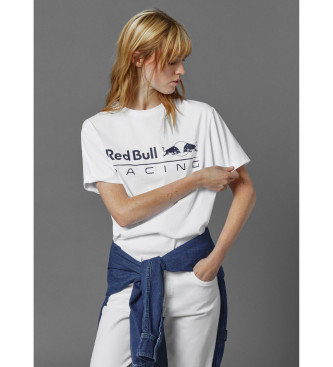 Red Bull Racing x Pepe Jeans Rbr Logo Driver T-shirt biały