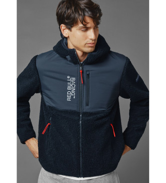 Red Bull Racing x Pepe Jeans Rbr Sherpa Fleece Hybrid Jacka marinbl