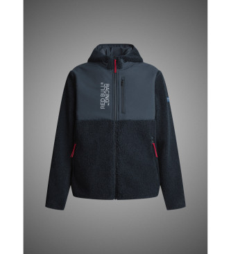 Red Bull Racing x Pepe Jeans Rbr Sherpa Fleece Hybrid Jacka marinbl