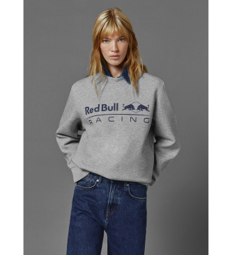 Red Bull Racing x Pepe Jeans Sweatshirt Rbr Team Logo Crew grau