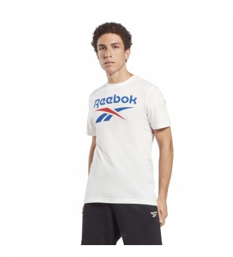 Reebok T-Shirt Logotipo Grande Identidade Branco