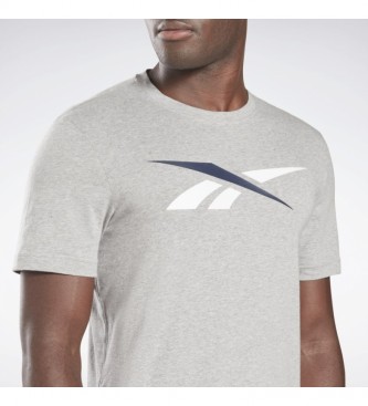 Reebok Camiseta Identity Big Logo gris