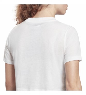 Reebok T-shirt blanc Identity Cropped