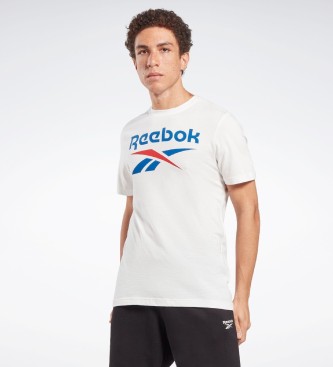 Reebok Identity Big Stacked Logo T-shirt white