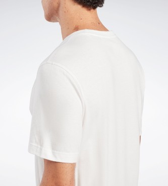Reebok T-shirt Identity Big Stacked Logo bianca