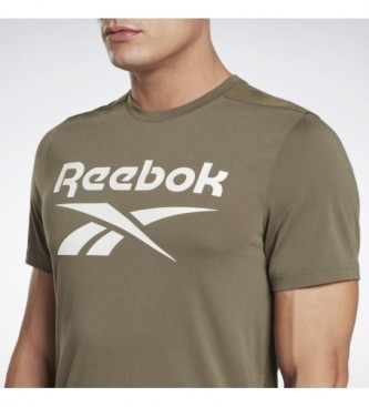 Reebok T-shirt vert prt pour l'entranement