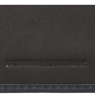 Reebok Division horizontale Brieftasche mit Klickverschluss in Marineblau