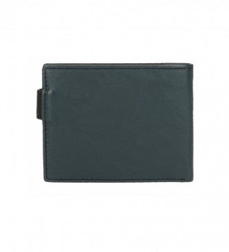 Reebok Division horizontal wallet with black click clasp