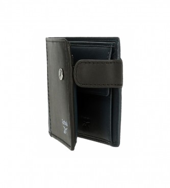 Reebok Horizontales Portemonnaie mit schwarzem Klick-Verschluss
