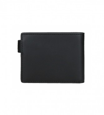 Reebok Horizontales Portemonnaie Switch mit schwarzem Klickverschluss