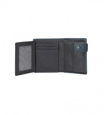 Reebok Vertical Switch wallet with navy click closure