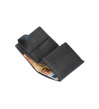 Reebok Vertikale Switch-Brieftasche mit marineblauem Klickverschluss