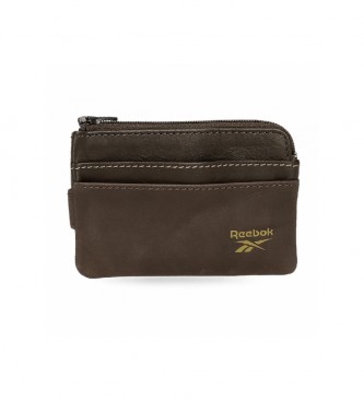 Reebok Wallet with card holder Division brown