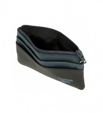 Reebok Coin purse with card holder Division black