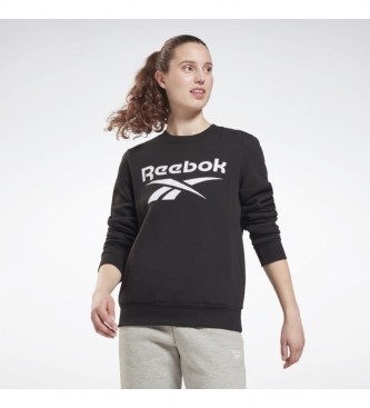 Reebok Sweat-shirt polaire Identity Logo noir 