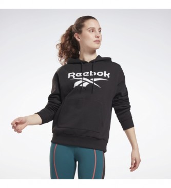 Reebok Sweat-shirt polaire logo Identity noir