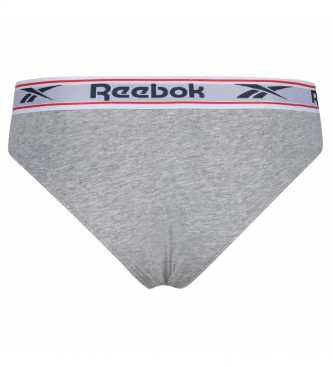 Reebok Pack of 3 panties Aria grey, black, white