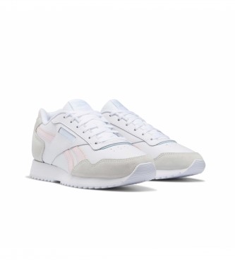 Reebok Glide Ripple Lder Sneakers Hvid, Pink