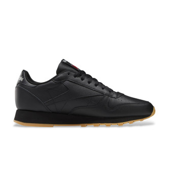 Reebok Baskets classiques en cuir noir