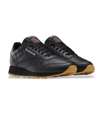 Reebok Baskets classiques en cuir noir