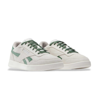 Reebok Tnis Court Advance Clip Leather branco