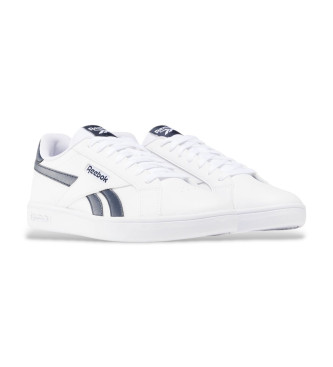 Reebok Scarpe da ginnastica retr in pelle bianca Court