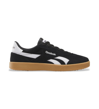 Reebok Scarpe da ginnastica in pelle nera Smash Edge