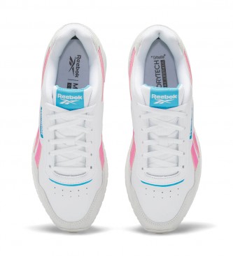 Reebok Glide Lder Sneakers Hvid, Pink